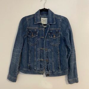 Abercrombie & Fitch Dark Wash Denim Jacket
